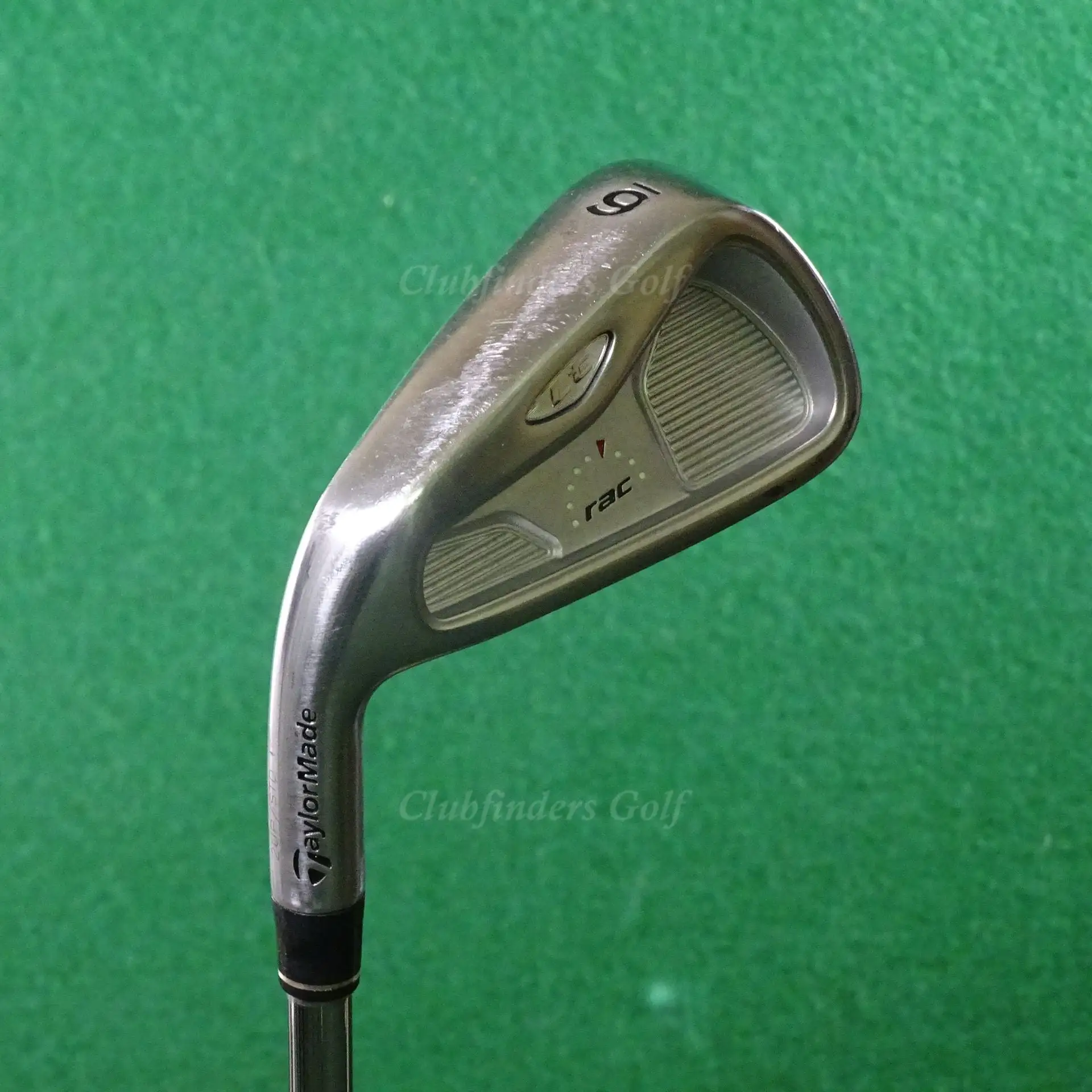LH TaylorMade RAC LT 2005 Single 6 Iron T-Step Professional Steel Stiff DEMO