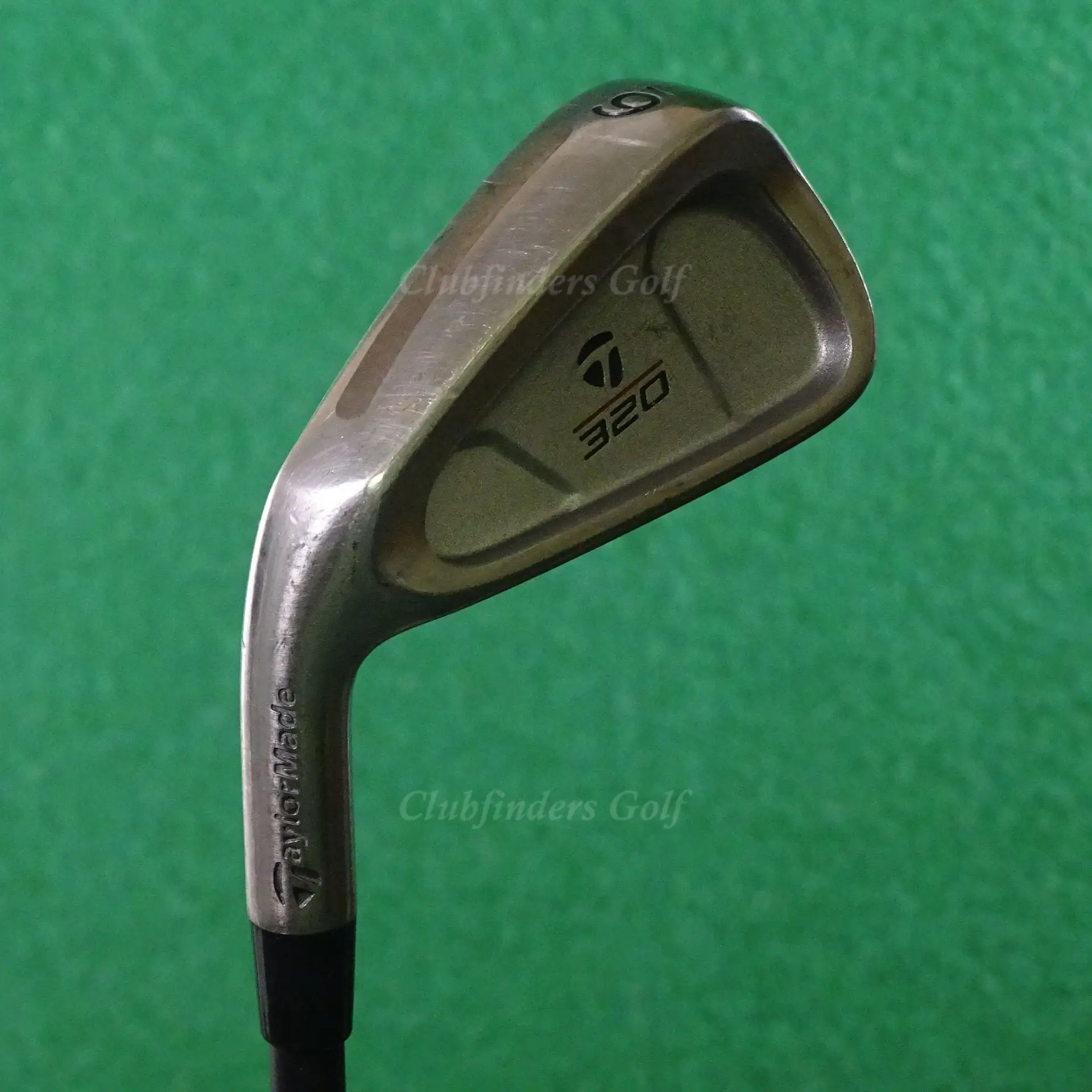 LH TaylorMade 320 Single 6 Iron Eagle Flight Single Flex Power Graphite Stiff