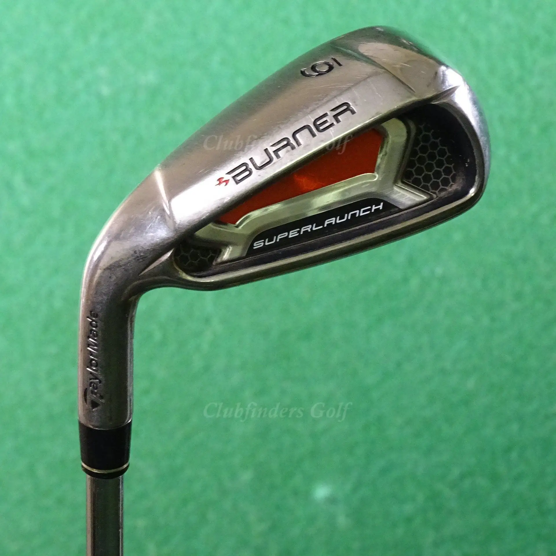LH TaylorMade Burner Superlaunch Single 6 Iron Burner 85 Superfast Steel Regular