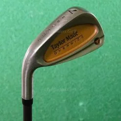 LH TaylorMade Burner Oversize Single 7 Iron M-70 Plus Bubble Graphite Seniors
