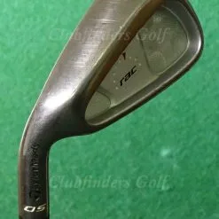 LH TaylorMade RAC OS 2003 Single 6 Iron Factory Light Metal 95g Steel Stiff