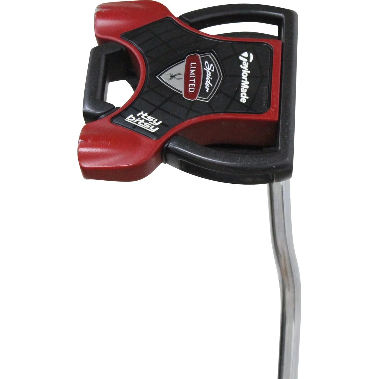 New And Used TaylorMade Spider Itsy Bitsy Limited Edition Red/Black Putter Golf Clubs - Image 3