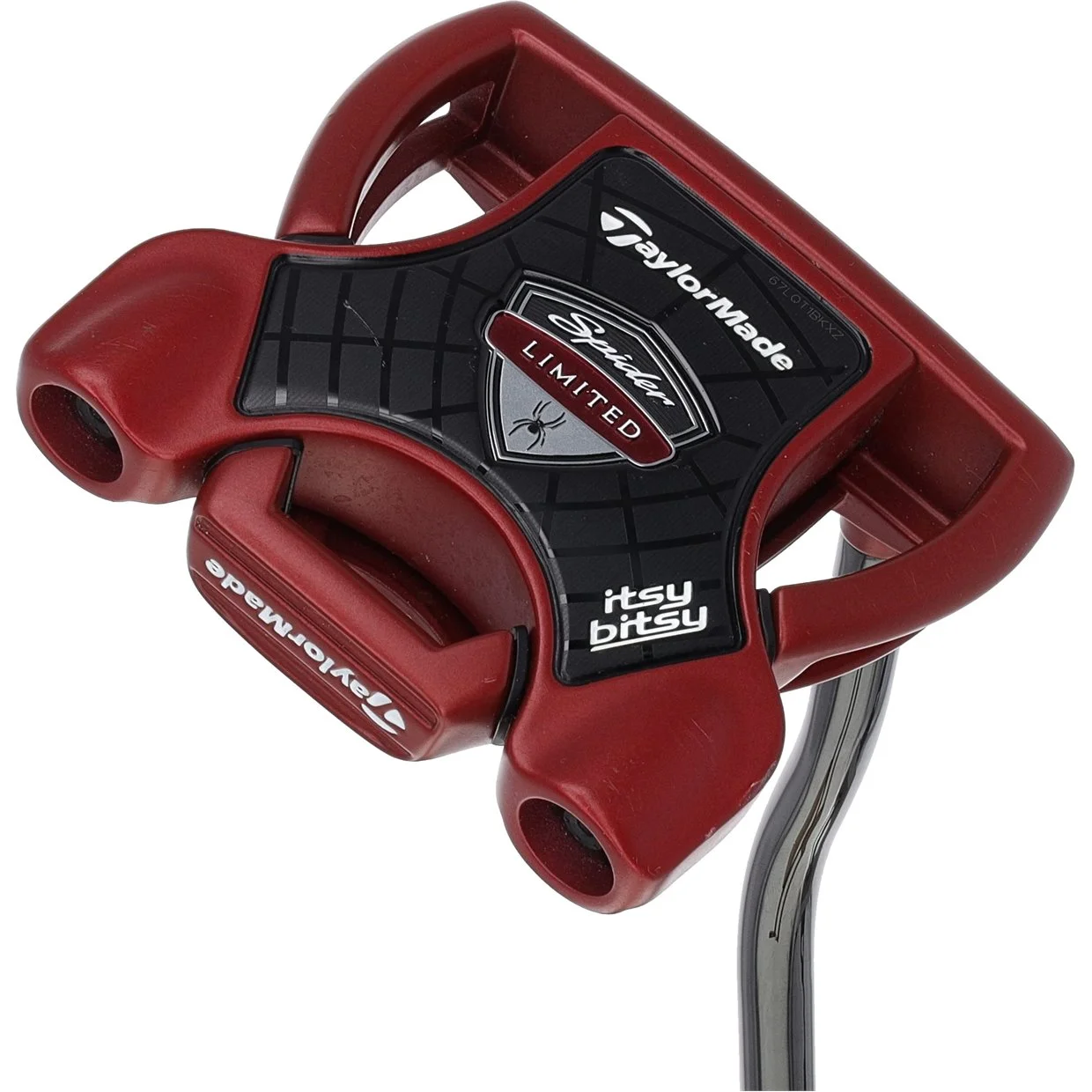 New And Used TaylorMade Spider Itsy Bitsy Limited Edition Red Putter Golf Clubs - Image 3